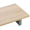 vidaXL Bathroom Wall Shelf for Basin Oak 60x40x16.3 cm