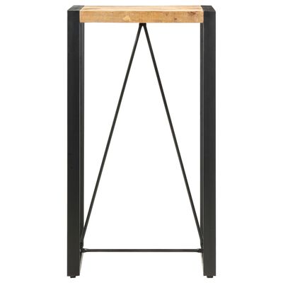 vidaXL Bar Table 60x60x110 cm Solid Mango Wood