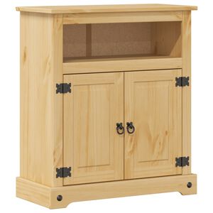 vidaXL Bathroom Cabinet Corona 70x33x80 cm Solid Wood Pine