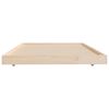 vidaXL Bed Frame without Mattress 100x200 cm Solid Wood Pine