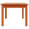 vidaXL Coffee Table Wax Brown 80x50x40 cm Solid Wood Pine