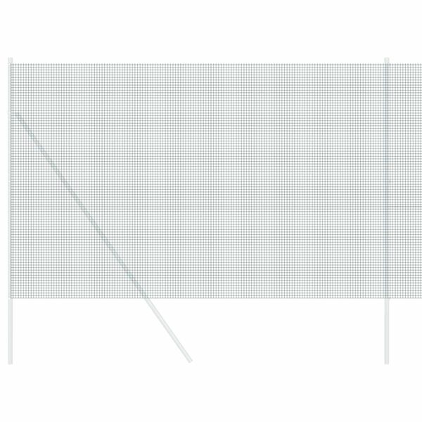 vidaXL Welded Wire Fence Green 1.5 x 10 m