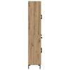 vidaXL Highboard Artisan Oak 69.5 x 34 x 180 cm Engineered Wood