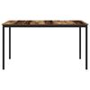 vidaXL Standing Bar Table Engineered Wood