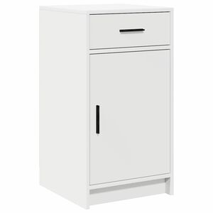 vidaXL Sideboard with Drawer White 40 x 40.5 x 75 cm Engineered wood