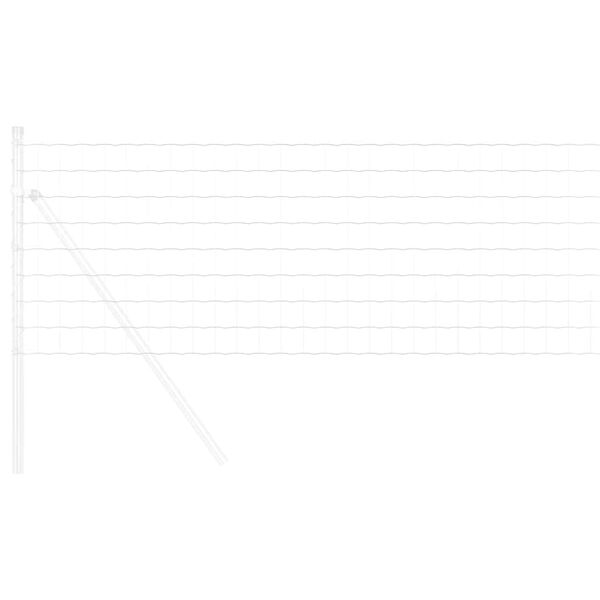 vidaXL Euro Fence 0.6 x 10 m PVC-coated iron