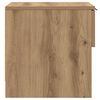 vidaXL Bed Cabinet 2 pcs Artisan Oak 40 x 39 x 40cm Engineered Wood