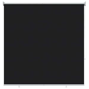 vidaXL Outdoor Roller Blind UV Protection Black 140 x 140 cm (W x H)