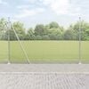 vidaXL Fence Post Silver 25 x 1.6 m (12 x 12 mm mesh) Steel