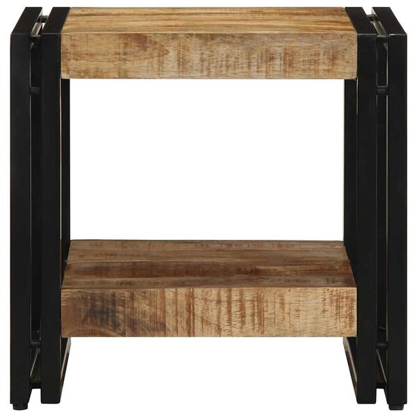 vidaXL Coffee Table Brown 40 x 40 x 38 cm Solid Mango Wood