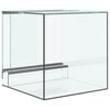 vidaXL Terrarium with Storage Transparent 30 x 30 x 30 cm Glass