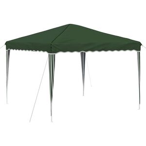 vidaXL Pop-up Party Tent 288 x 288 x 245 cm Green Oxford Fabric