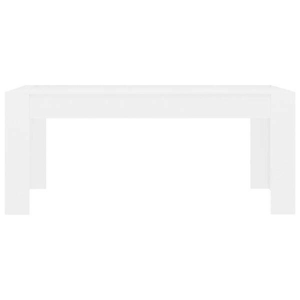 vidaXL Dining Table White 180x90x76 cm Engineered Wood