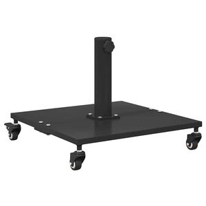 vidaXL Parasol Base Black 45 x 45 x 31.5 cm