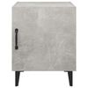 vidaXL Bedside Cabinets 2 pcs Concrete Grey Engineered Wood