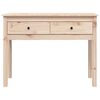 vidaXL Console Table 100x35x75 cm Solid Wood Pine