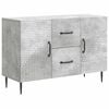 vidaXL Sideboard Concrete Grey 89 x 34.5 x 60 cm Engineered Wood