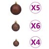 vidaXL Artificial Pre-lit Christmas Tree with Ball Set 180 cm