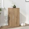 vidaXL Shoe Cabinet Artisan Oak 32x35x70 cm Engineered Wood