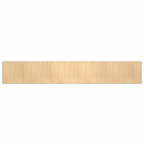 vidaXL Rug Rectangular Light Natural80x500 cm Bamboo