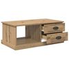 vidaXL Coffee Table Artisan Oak 90 x 50 x 35 cm Engineered Wood