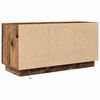 vidaXL TV Cabinet with LED Lights Old Wood 100x41x50 cm