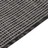 vidaXL Outdoor Flatweave Rug 200x280 cm Grey