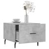 vidaXL Coffee Tables 2 pcs Concrete Grey 50x50x40 cm Engineered Wood