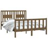 vidaXL Bed Frame without Mattress Honey Brown Solid Wood Pine 140x200 cm
