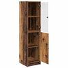 vidaXL Highboard Old Wood 35 x 37 x 142 cm Engineered Wood