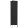 vidaXL Locker Cabinet Black 35x46x180 cm Steel