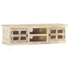 vidaXL TV Cabinet 130x30x36 cm Solid Mango Wood