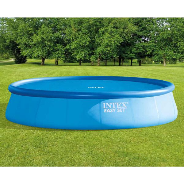 Intex Solar Pool Cover Blue 538 cm Polyethylene