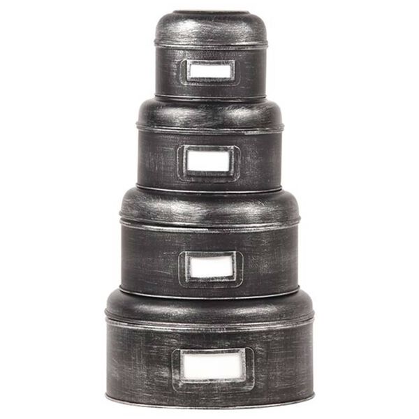 LABEL51 Storage Box 13x13x10 cm S Antique Black