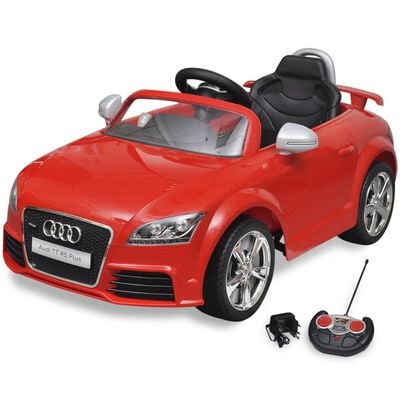 Audi TT RS Sit Car for Kids with Remote Control Red