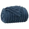 vidaXL Throw Blanket Navy Blue 240 x 220 cm Fleece