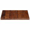 vidaXL Table Top 70x70x2.5 cm Square Solid Wood Reclaimed