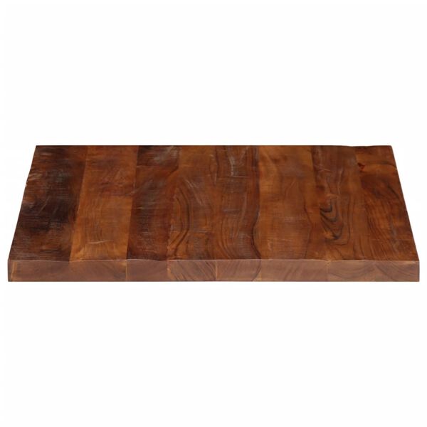 vidaXL Table Top 70x70x2.5 cm Square Solid Wood Reclaimed
