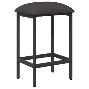 vidaXL Bar Stool Dark Grey 40 x 32 x 64 cm Engineered Wood
