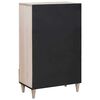 vidaXL Highboard with Drawer White 60 x 33 x 100 cm Solid mango wood