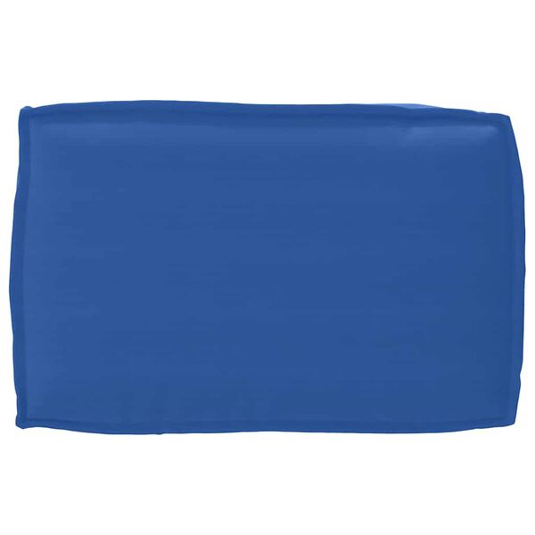 vidaXL Pallet Cushion for Backrest Royal blue 60 x 40 x 12 cm