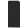 vidaXL Sideboard Black 73.5x35x75 cm Engineered Wood