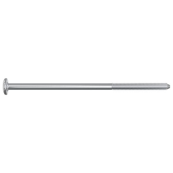 vidaXL Screw 2 pcs Silver M6 x 120 mm Steel