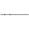 vidaXL Mini Sliding Cabinet Door Kit Carbon Steel 122 cm