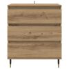 vidaXL Sideboard Artisan Oak 60 x 35 x 70 cm Engineered Wood