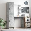 vidaXL Desk 2 pcs Concrete Grey