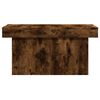 vidaXL Coffee Table Smoked Oak 100x55x40 cm Engineered Wood