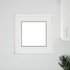 vidaXL Basement Window RISOR 60x60 cm Tilt&Turn DIN Right White