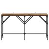 vidaXL Console Table Old Wood 140 x 29 x 75 cm Engineered Wood