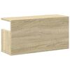 vidaXL Wall Cabinet 60x20x30 cm Sonoma Oak Engineered Wood